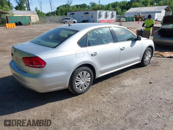 2014 Volkswagen Passat Wolfsburg Edition with VIN 1VWAT7A30EC084532, listed as a IAAI auction lot 42301251 with 81,963 mi miles and . Bid and sale history available at DreamBid. Image 4.