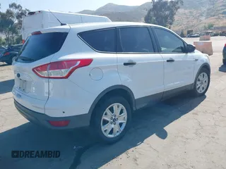 2015 Ford Escape S with VIN 1FMCU0F78FUA52768, listed as a IAAI auction lot 42146853 with 220,610 mi miles and . Bid and sale history available at DreamBid. Image 4.