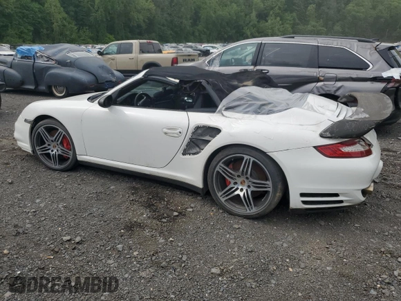 2008 Porsche 911 with VIN WP0CD29958S708310, listed as a Copart auction lot 57027855 with 13,226 mi miles and Non repairable. Bid and sale history available at DreamBid. Image 2.