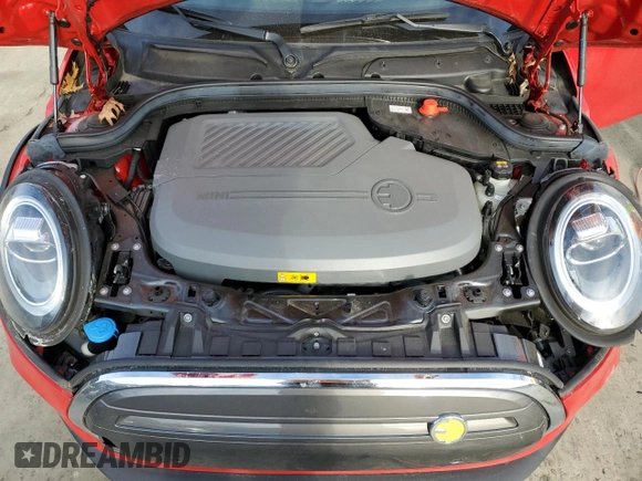 2021 MINI Hardtop Cooper SE with VIN WMWXP3C09M2N65958, listed as a Copart auction lot 46469535 with 25,778 mi miles and Salvage Title. Bid and sale history available at DreamBid. Image 11.