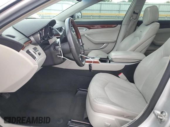 2013 Cadillac CTS Premium with VIN 1G6DP5E33D0126889, listed as a Copart auction lot 57605025 with 252,047 mi miles and Salvage title. Bid and sale history available at DreamBid. Image 7.