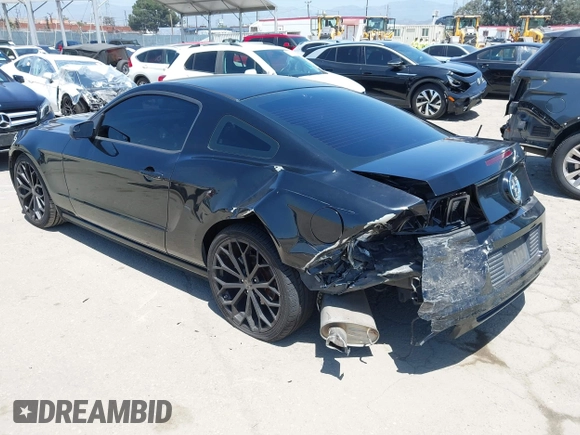 2014 Ford Mustang V6 with VIN 1ZVBP8AM7E5327555, listed as a IAAI auction lot 42316601 with 100,495 mi miles and . Bid and sale history available at DreamBid. Image 3.