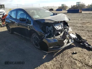 2025 Nissan LEAF SV Plus with VIN 1N4CZ1CV6SC562363, listed as a Copart auction lot 85670494 with Not Provided miles and Salvage Title. Bid and sale history available at carsss.com. Image 4.