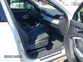 2021 Audi Q3 S line Premium with VIN WA1DECF37M1055948, listed as a IAAI auction lot 42141007 with 48,763 mi miles and . Bid and sale history available at DreamBid. Image 5.