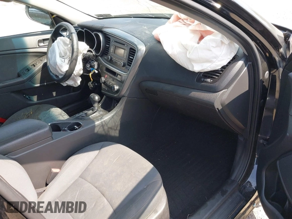 2015 Kia Optima LX with VIN KNAGM4A7XF5653580, listed as a IAAI auction lot 42483072 with 103,589 mi miles and . Bid and sale history available at DreamBid. Image 5.