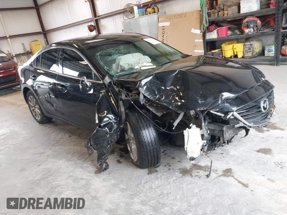 2016 Mazda 6 i Sport with VIN JM1GJ1U57G1414288, listed as a IAAI auction lot 42066672 with 133,000 mi miles and . Bid and sale history available at DreamBid. Image 1.