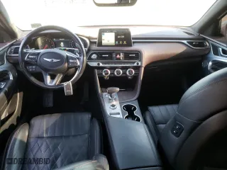 2019 Genesis G70 2.0T Advanced with VIN KMTG44LAXKU031672, listed as a Copart auction lot 69764592 with 40,888 mi miles. Bid and sale history available at carsss.com. Image 8.