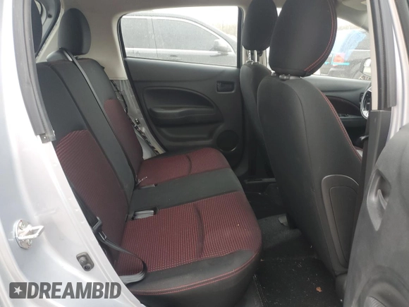 2023 Mitsubishi Mirage Black Edition with VIN ML32AWHJ7PH006897, listed as a Copart auction lot 48814125 with 25,132 mi miles and Salvage title. Bid and sale history available at DreamBid. Image 10.