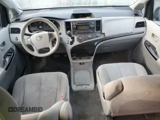 2012 Toyota Sienna with VIN 5TDZK3DC1CS199892, listed as a Copart auction lot 44409615 with 223,327 mi miles and Salvage Title. Bid and sale history available at carsss.com. Image 8.