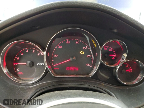 2005 Pontiac G6 GT with VIN 1G2ZH528954174315, listed as a Copart auction lot 70621904 with 203,524 mi miles and Salvage Title. Bid and sale history available at carsss.com. Image 9.