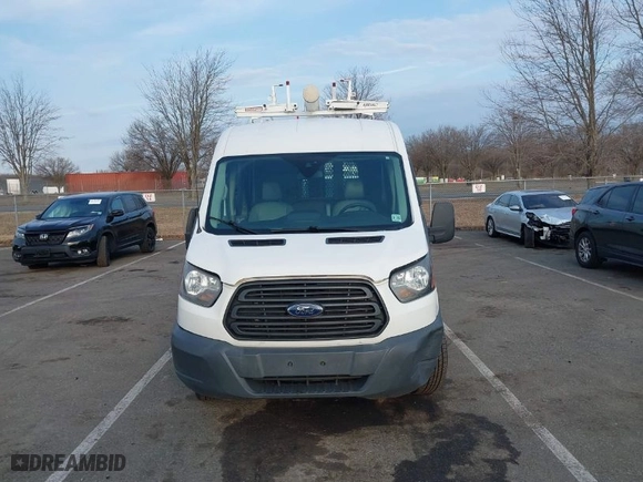 2018 Ford Transit Van with VIN 1FTYE2CM5JKA08955, listed as a IAAI auction lot 41784665 with NaN miles. Bid and sale history available at carsss.com. Image 12.