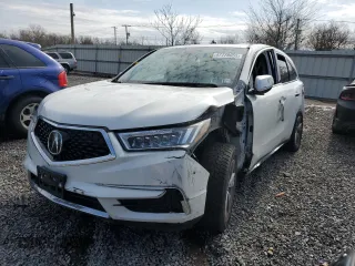 2020 Acura MDX with VIN 5J8YD4H33LL002682, listed as a Copart auction lot 47778055 with 0 mi miles and Salvage Title. Bid and sale history available at carsss.com. Image 1.