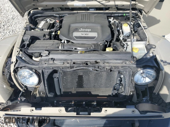 2018 Jeep Wrangler JK Unlimited Sport S with VIN 1C4BJWDG2JL871384, listed as a Copart auction lot 49990495 with 66,770 mi miles and Salvage Title. Bid and sale history available at carsss.com. Image 11.
