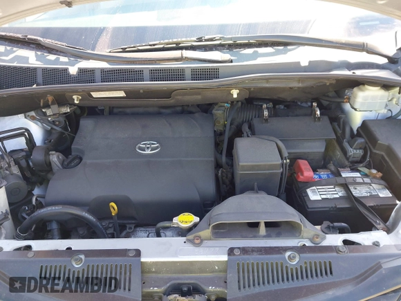 2012 Toyota Sienna LE AAS with VIN 5TDKK3DC6CS189747, listed as a IAAI auction lot 41857367 with 205,376 mi miles and . Bid and sale history available at DreamBid. Image 10.