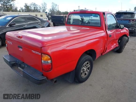 2003 Toyota Tacoma with VIN 5TENL42N53Z193084, listed as a IAAI auction lot 41946855 with 393,288 mi miles and . Bid and sale history available at DreamBid. Image 4.