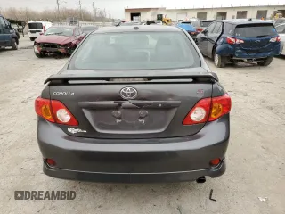2010 Toyota Corolla with VIN 2T1BU4EE4AC448600, listed as a Copart auction lot 49707285 with 128,661 mi miles and Salvage Title. Bid and sale history available at carsss.com. Image 6.