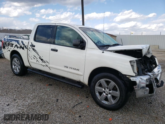 2010 Nissan Titan SE with VIN 1N6BA0EK7AN302631, listed as a Copart auction lot 50772585 with 190,574 mi miles and Non repairable. Bid and sale history available at DreamBid. Image 4.
