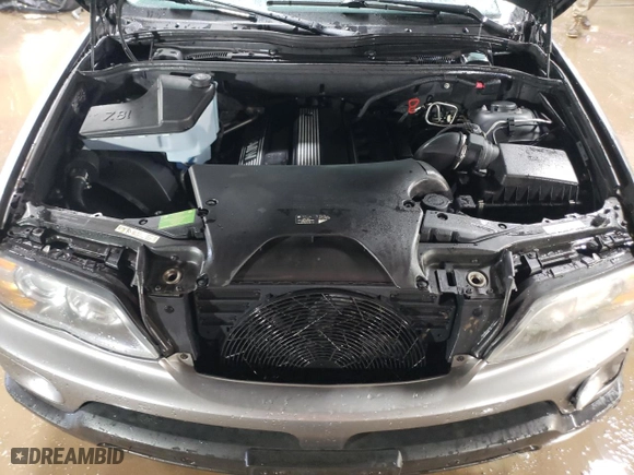2005 BMW X5 3.0i with VIN 5UXFA13515LY23724, listed as a Copart auction lot 47836155 with 146,836 mi miles and Salvage Title. Bid and sale history available at carsss.com. Image 11.