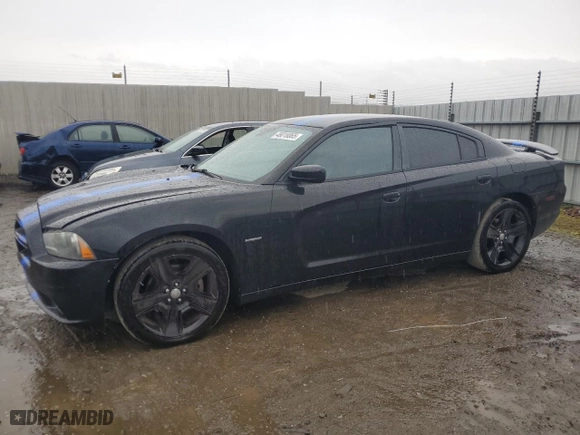 2011 Dodge Charger Road/Track with VIN 2B3CL5CT9BH616948, listed as a Copart auction lot 48018065 with 129,962 mi miles and Salvage Title. Bid and sale history available at carsss.com. Image 1.