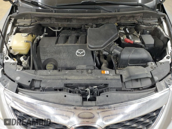 2011 Mazda CX-9 Touring with VIN JM3TB2CA5B0332257, listed as a Copart auction lot 53719545 with 147,784 mi miles and Salvage title. Bid and sale history available at DreamBid. Image 12.