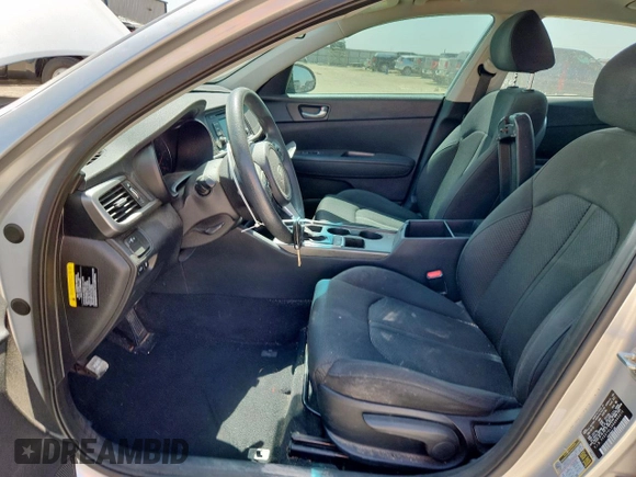 2016 Kia Optima LX with VIN 5XXGT4L39GG040072, listed as a Copart auction lot 60941715 with 116,110 mi miles and Clean title. Bid and sale history available at DreamBid. Image 7.