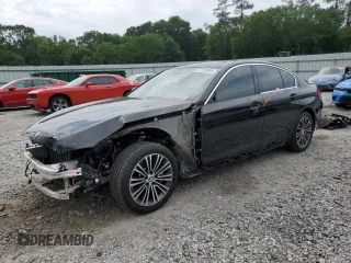 2019 BMW 5 Series 540i with VIN WBAJE5C57KWW14504, listed as a Copart auction lot 57152665 with 34,590 mi miles and Salvage title. Bid and sale history available at DreamBid. Image 1.