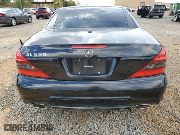 2011 Mercedes-Benz SL 550 with VIN WDBSK7BA6BF161579, listed as a Copart auction lot 78784594 with 112,536 mi miles and Salvage title. Bid and sale history available at DreamBid. Image 6.