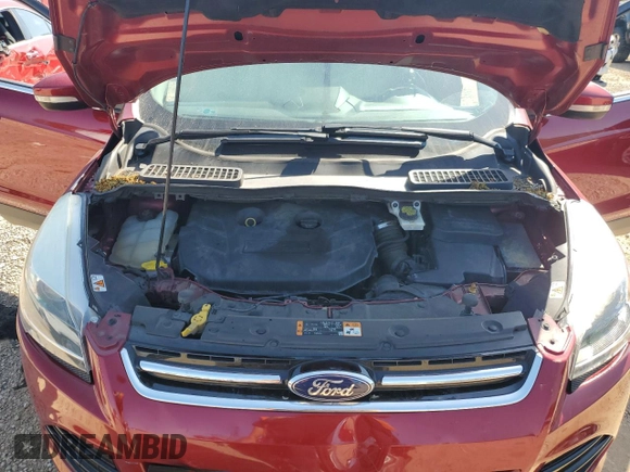 2015 Ford Escape Titanium with VIN 1FMCU0J99FUB10833, listed as a Copart auction lot 52291855 with 119,666 mi miles and Salvage Title. Bid and sale history available at DreamBid. Image 13.