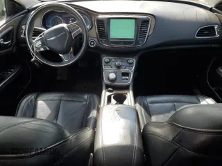 2015 Chrysler 200 C with VIN 1C3CCCCB2FN527220, listed as a Copart auction lot 47486245 with 111,884 mi miles and Salvage Title. Bid and sale history available at carsss.com. Image 8.