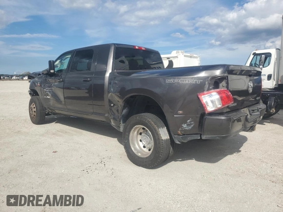 2019 Ram 3500 Big Horn with VIN 3C63RRLL1KG580703, listed as a Copart auction lot 46757555 with 122,863 mi miles and Salvage Title. Bid and sale history available at carsss.com. Image 2.