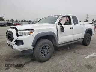 2020 Toyota Tacoma SR z VIN 5TFRX5GN4LX166406, wystawiony jako Copart lot #53323155 z przebiegiem Nie podano mil oraz Szkoda całkowita • Salvage title. Historia ofert i sprzedaży dostępna na DreamBid. Obrazek 1.