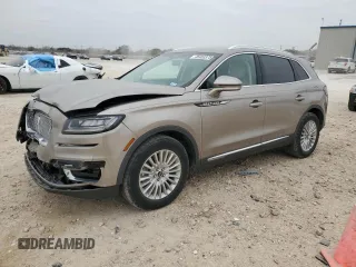 2019 Lincoln Nautilus Standard с VIN 2LMPJ6J95KBL18872, выставлен на аукционе Copart как лот 46453375 с пробегом 35 307 миль миль и Списание • Salvage title. История ставок и продаж доступна на DreamBid. Изображение 1.