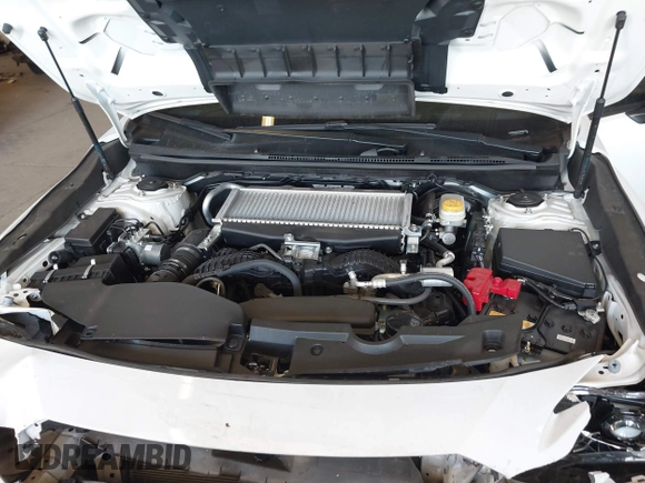 2024 Subaru WRX with VIN JF1VBAB68R9808697, listed as a IAAI auction lot 41753428 with 5,054 mi miles and . Bid and sale history available at DreamBid. Image 10.