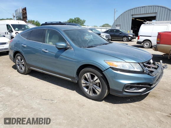 2014 Honda Crosstour EX-L z VIN 5J6TF2H50EL000488, wystawiony jako Copart lot #55521655 z przebiegiem 22 734 mil mil oraz Szkoda całkowita • Salvage title. Historia ofert i sprzedaży dostępna na DreamBid. Obrazek 4.