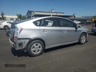 2011 Toyota Prius I with VIN JTDKN3DU7B1432090, listed as a Copart auction lot 52990835 with Not Provided miles and Salvage Title. Bid and sale history available at DreamBid. Image 3.