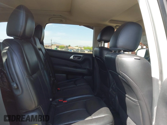 2015 Nissan Pathfinder Platinum with VIN 5N1AR2MM9FC618018, listed as a IAAI auction lot 41969749 with 182,955 mi miles and . Bid and sale history available at DreamBid. Image 8.