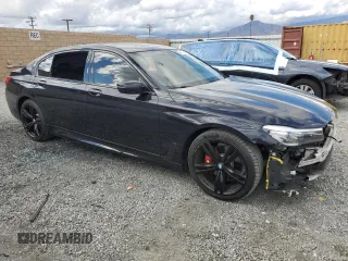 2019 BMW 7 Series 740i z VIN WBA7E2C51KB454264, wystawiony jako Copart lot #44275445 z przebiegiem 61 499 mil mil oraz Szkoda całkowita • Salvage title. Historia ofert i sprzedaży dostępna na DreamBid. Obrazek 4.