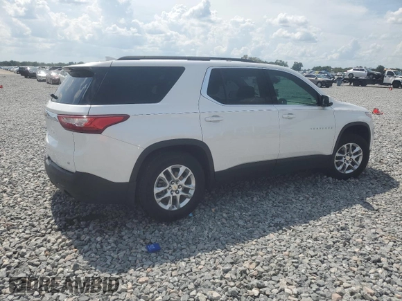 2020 Chevrolet Traverse LT Cloth with VIN 1GNERGKW5LJ241967, listed as a Copart auction lot 61147445 with 86,666 mi miles and Non repairable. Bid and sale history available at DreamBid. Image 3.