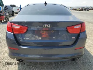 2015 Kia Optima LX with VIN 5XXGM4A71FG470602, listed as a Copart auction lot 55504075 with 177,394 mi miles and Salvage Title. Bid and sale history available at DreamBid. Image 6.