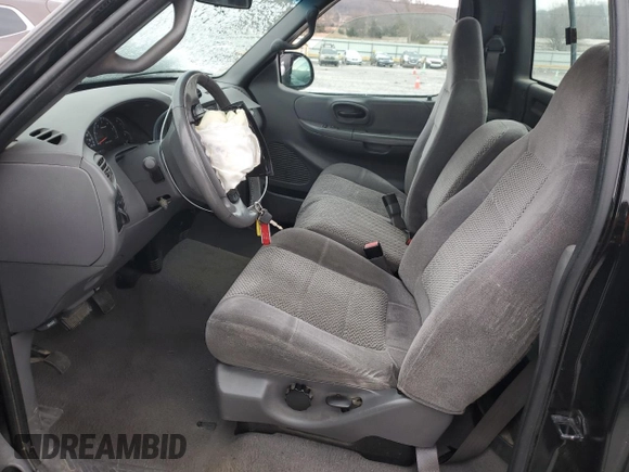 2002 Ford F-150 XL with VIN 1FTRF17W72NA42127, listed as a Copart auction lot 45278395 with 103,866 mi miles and Salvage Title. Bid and sale history available at carsss.com. Image 7.