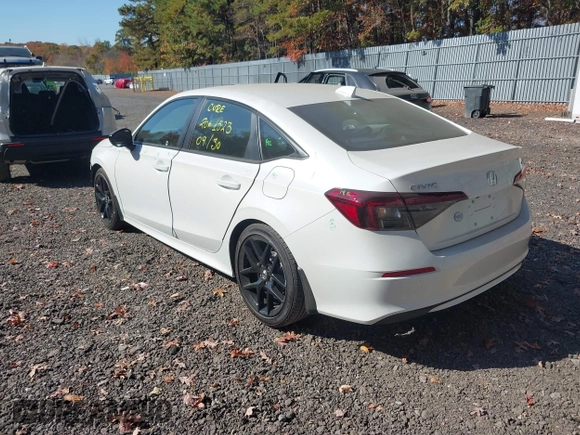 2025 Honda Civic Sport z VIN 2HGFE2F59SH516089, wystawiony jako IAAI lot #41772188 z przebiegiem 975 mil mil oraz . Historia ofert i sprzedaży dostępna na DreamBid. Obrazek 3.