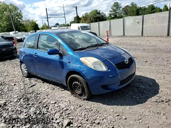 2008 Toyota Yaris with VIN JTDJT923885206351, listed as a Copart auction lot 72245144 with 262,643 mi miles and Salvage Title. Bid and sale history available at DreamBid. Image 10.