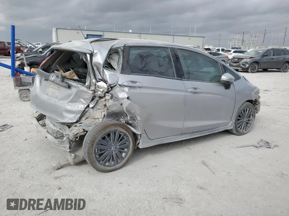 2018 Honda Fit Sport with VIN 3HGGK5G60JM735514, listed as a Copart auction lot 78395064 with Not Provided miles and Salvage Title. Bid and sale history available at DreamBid. Image 3.