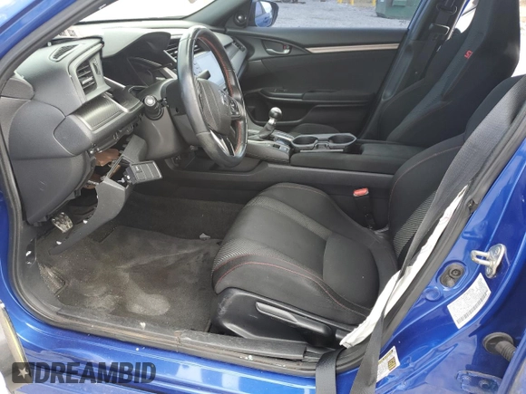 2019 Honda Civic Si with VIN 2HGFC1E50KH707353, listed as a Copart auction lot 44366635 with Not Provided miles and Salvage Title. Bid and sale history available at DreamBid. Image 7.