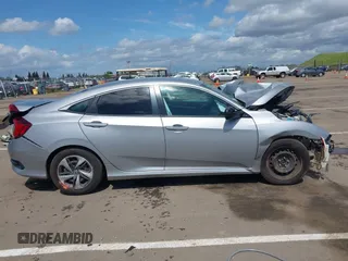 2020 Honda Civic LX with VIN 2HGFC2F63LH505525, listed as a IAAI auction lot 41920997 with Not Provided miles and . Bid and sale history available at DreamBid. Image 14.