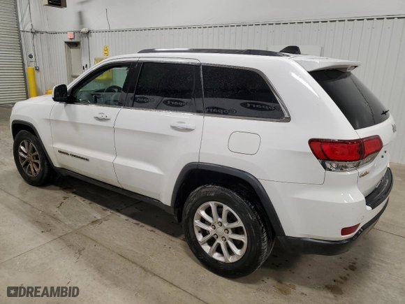 2021 Jeep Grand Cherokee Laredo X with VIN 1C4RJEAG8MC719238, listed as a Copart auction lot 45546415 with 167,302 mi miles and Clean Title. Bid and sale history available at carsss.com. Image 2.