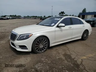 2016 Mercedes-Benz S 550 with VIN WDDUG8FB6GA226588, listed as a Copart auction lot 62001765 with Not provided miles and Salvage title. Bid and sale history available at DreamBid. Image 1.