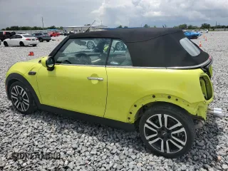 2024 MINI Convertible Cooper S with VIN WMW43DL02R3R74616, listed as a Copart auction lot 63098205 with 8,088 mi miles and Salvage title. Bid and sale history available at DreamBid. Image 2.