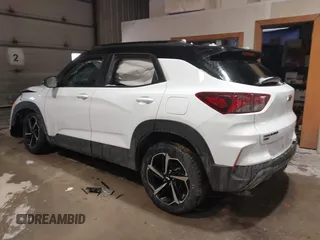 2021 Chevrolet TrailBlazer RS with VIN KL79MUSL1MB134999, listed as a IAAI auction lot 41566258 with 48,825 mi miles and . Bid and sale history available at DreamBid. Image 3.