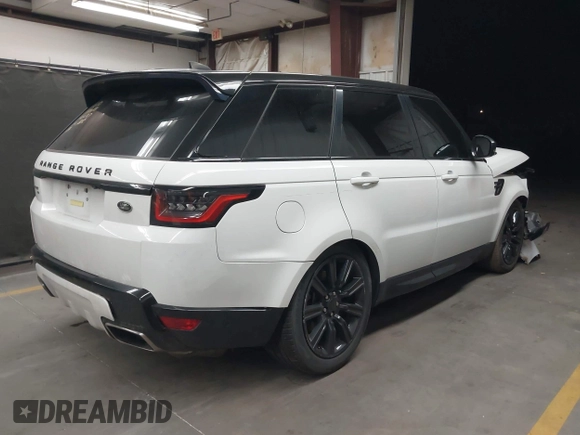 2022 Land Rover Range Rover Sport HSE Silver Edition z VIN SALWR2SU7NA234383, wystawiony jako IAAI lot #42195404 z przebiegiem 37 053 mil mil oraz . Historia ofert i sprzedaży dostępna na DreamBid. Obrazek 4.